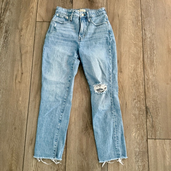 MADEWELL The Curvy Perfect Vintage Jean in Coney Wash ND630 Women’s Sz 26 - Picture 5 of 12